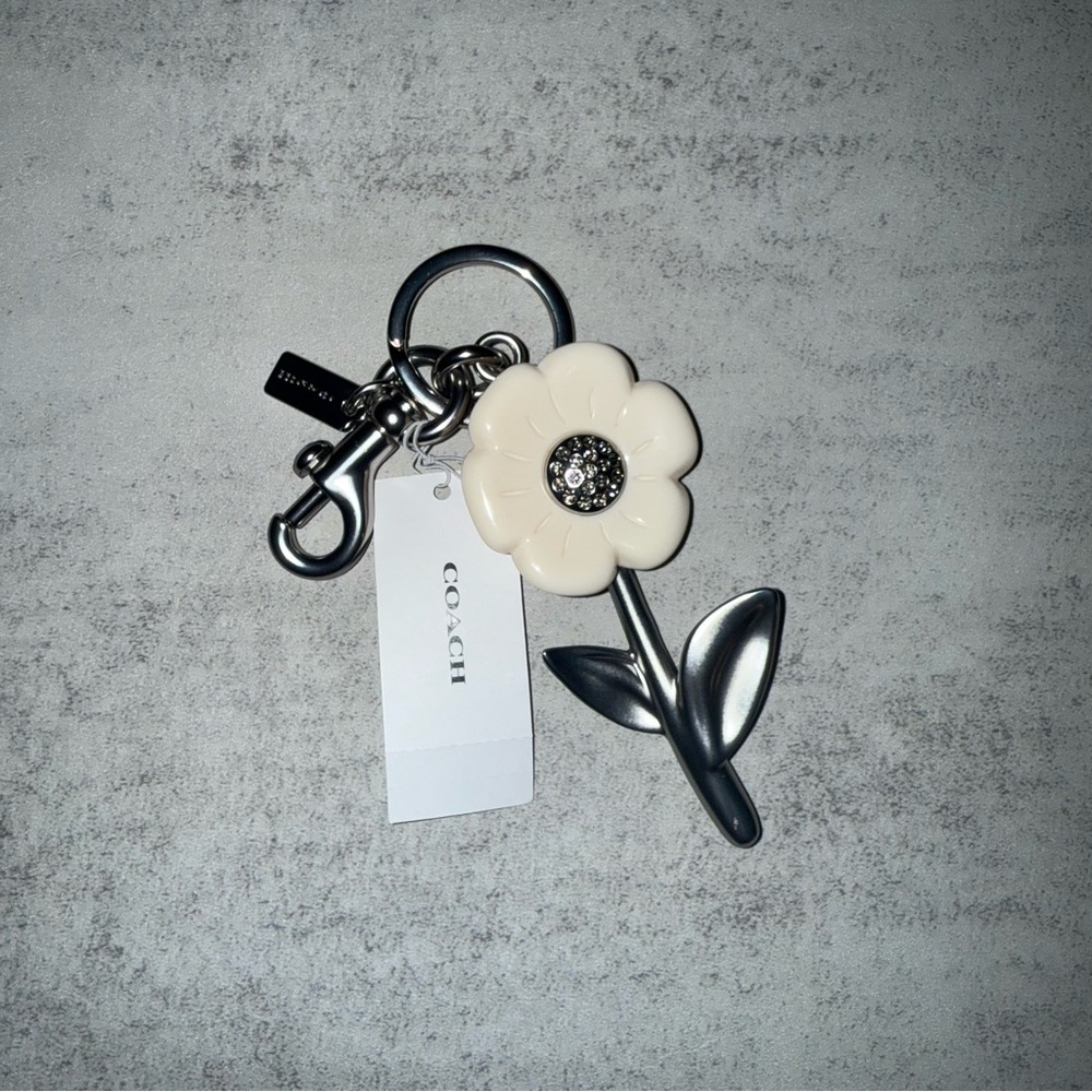 COACH The Summer I Turned Pretty Silver Daisy Charm